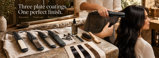 Which Coating Is Best for Hair Straightener Plates and Frizz?