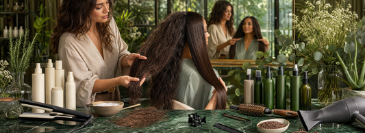 Choosing the Best Professional Hair Straightening Line for Frizz