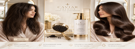 Caviar protein hair treatment for luxurious and healthy hair