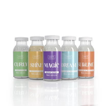 Feelings Ampoules Kit – 5 Professional Hair Treatment Ampoules | 5 x 15ml