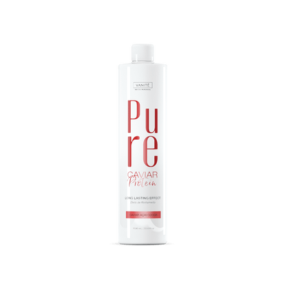 Pure Protein | Semi Definitive Organic and Formaldehyde Free | For All Hair Types | 1000ml (33.8 fl oz) - Make Beauty International