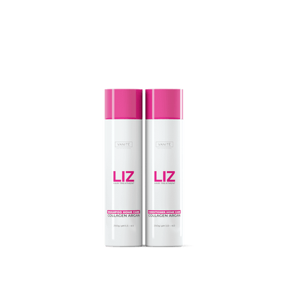 Home Care Liz | Shampoo + Conditioner | For All Hair Types | 250ml - Make Beauty International