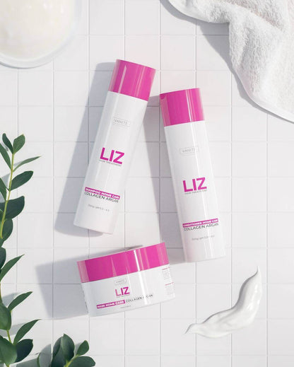 Kit - 12 Units Home Care Liz | 12 Shampoos + 12 Conditioners + 12 Masks | For All Hair Types - Make Beauty International